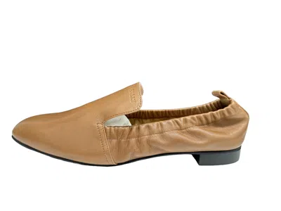 Bally Becca Ladies Cowboy Plain Leather Flats Us 8.5 In Beige