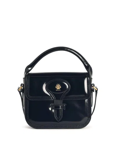 BALLY BECKETT BLACK LEATHER MINI BAG