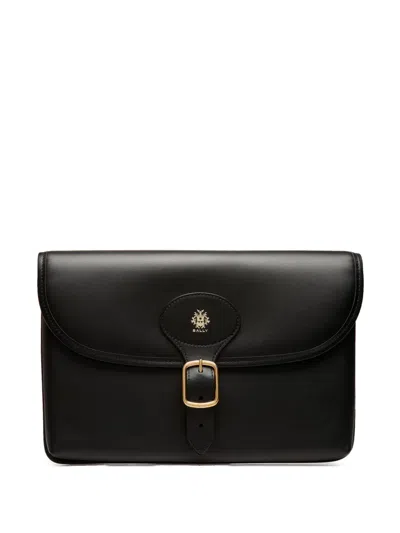 Bally Beckett Clutch Bag In Black