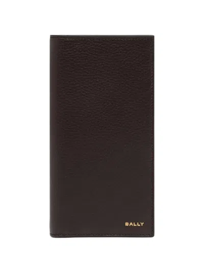 Bally Beckett Continental Leather Wallet In Brown