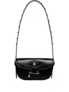 Bally Shoulder Bag Padlock Detail In Black