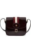 Bally Beckett Crossbody Bag In Burgundy