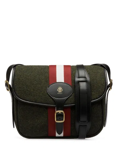 Bally Beckett Crossbody Bag In Green