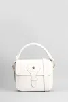 Bally Beckett Flap S Shoulder Bag In White Leather