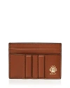 Bally Beckett Leather Card Holder In Brown