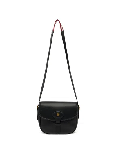 Bally Beckett Leather Cross Body Bag In Black