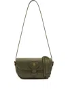 Bally Beckett Leather Cross Body Bag In Green