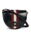 Shop Bally 'beckett' Leather Crossbody Bag In Black