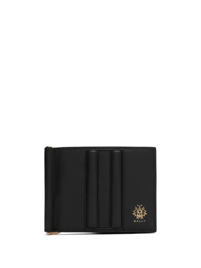 Bally Beckett Leather Wallet In Black