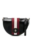 Shop Bally Signature Round Cross Body Bag In Black