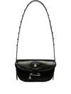 Bally Shoulder Bag Padlock Detail In Black