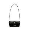 Bally Shoulder Bag Padlock Detail In Black