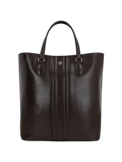 Bally Beckett Tote Bag In Brown