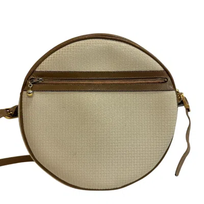 Pre-owned Bally Beige Brown Pvc Leather Shoulder Bag ()