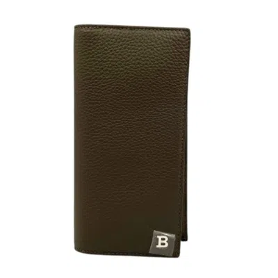 Pre-owned Bally Beige Leather Long Wallet (bi-fold) () In Sand