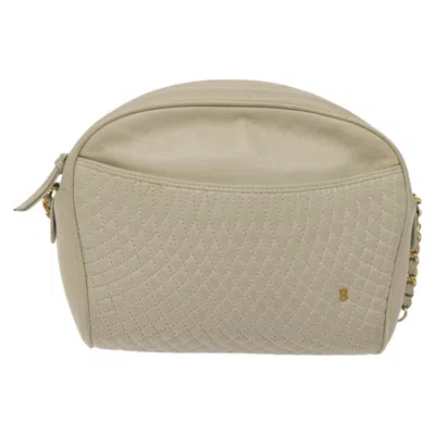 Pre-owned Bally Beige Leather Shoulder Bag () In Sand