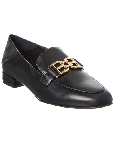 Bally Bekla Leather Loafer In Black