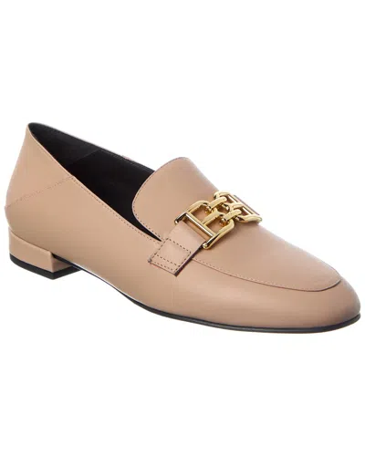 Bally Bekla Leather Loafer In Neutral
