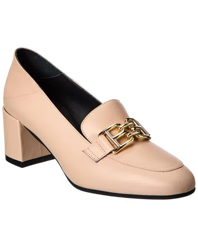 Bally Bekla Leather Pump In Neutral