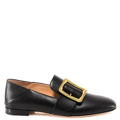 Bally Bell Du Jour Janelle Leather Loafers In Black