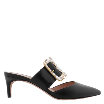Bally Bell Du Jour Leather Pumps In Black