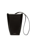 Bally Belle Brushed-leather Sunglasses Holder In Black