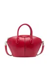 Bally Belle Leather Mini Bag In Red