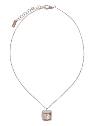 Bally Belle Pendant Necklace In Metallic