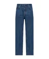 Bally Belt Loop Denim Trousers In Blue