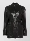 Bally Belted Stand Collar Jacket With Detachable Belt