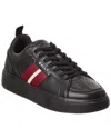 Bally Bennys Leather Sneaker In Multi