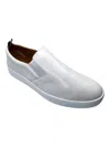 Bally Bently 6230476 Men's White Lamb Nappa Leather Sneakers In White