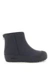 Bally Midnight Blue Leather Bernina Boots In Blue