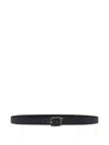 Bally Beryl Adjustable Reversible Belt In Black