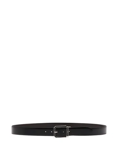 Bally Beryl Reversible Adjustable Belt In Black