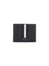 Bally Bi-fold Wallet Tevye In Blackpalladio