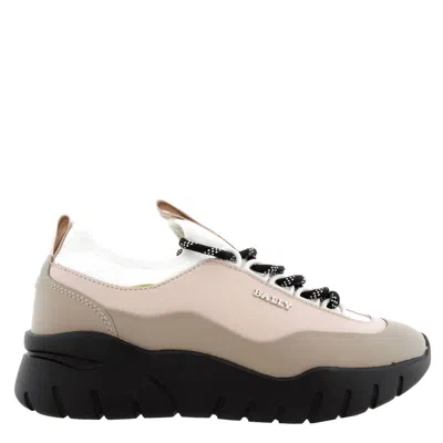 Bally Bienne Bikki Leather Low-top Sneakers In Black