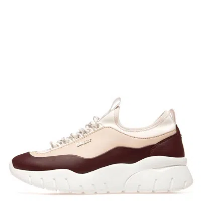 Bally Bienne Bikki Leather Low-top Sneakers In Neutral