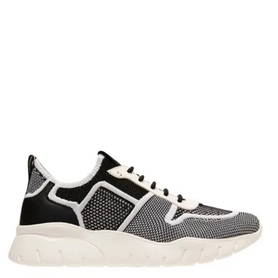 Bally Bieny Knit Fabric Low-top Sneakers In Black