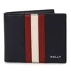 Bally Misos Bi-fold Wallet In Blue