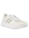 BALLY BISON 6230656 MEN'S WHITE LAMB LEATHER SNEAKERS