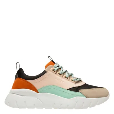 Bally Bitti Nubuck Leather Sneakers In Multi