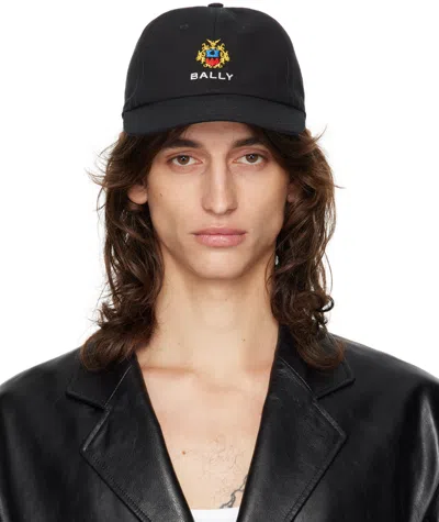 Bally Black Baseball Cap