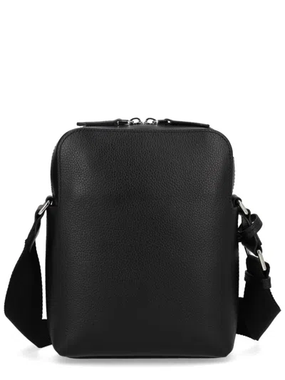 Bally Black Bovine Crossbody Bag In Pattern
