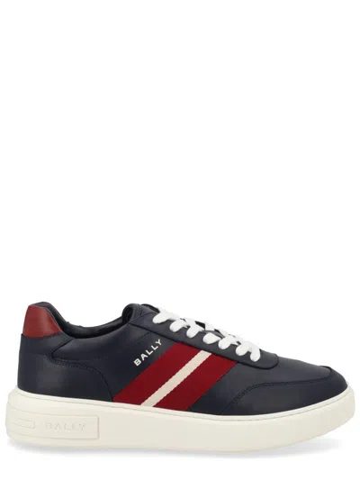 Bally Black Calf Sneaker In Multi