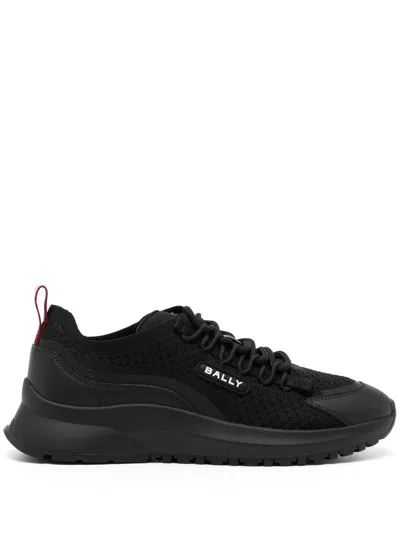 Bally Black Calf Sneakers