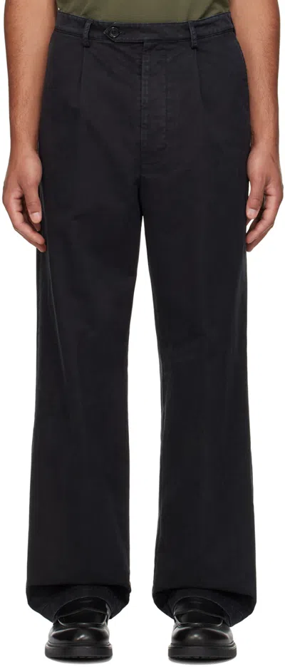 Bally Black Darted Trousers