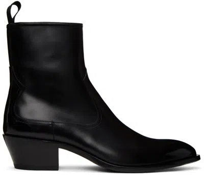 Bally Black Gaiman Chelsea Boots