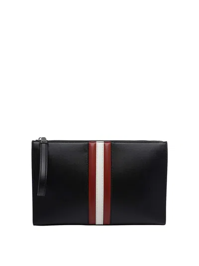 Bally Black Large Mythos Clutch