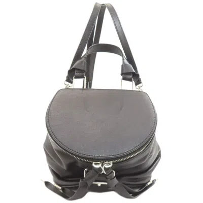 Pre-owned Bally Black Leather Backpack ()